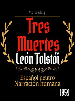 cover image of Tres muertes